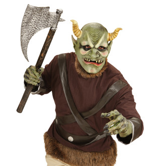 Widmann Celohlavová latexová maska ​​Zlý ORC