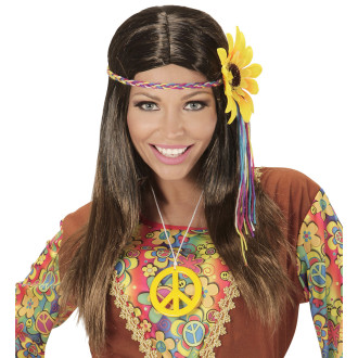 Widmann Hnedá hippie parochňa s čelenkou