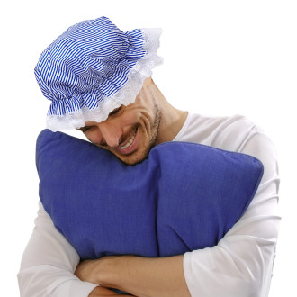 Widmann Kúpacia čiapočka modro-biela