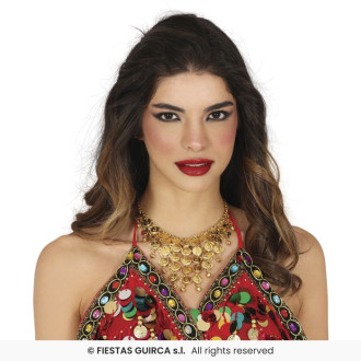 Náhrdelník so zlatými mincami