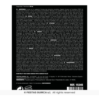 Divadelná krv - balenie 450 ml