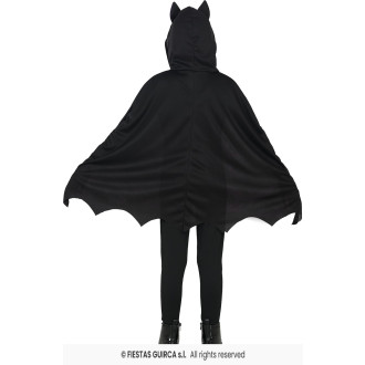 Fialové pončo netopier