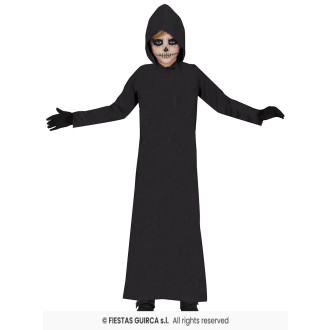 Tunika s kapucňou čierna