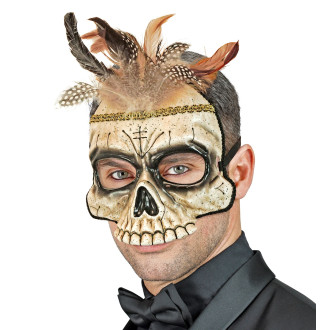 Widmann VOODOO SKULL maska ​​s perím