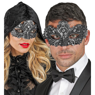 Widmann Divadelná maska ​​strieborná