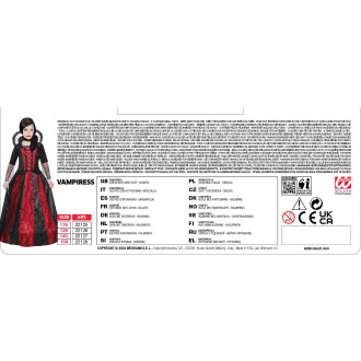 Widmann Kostým Vampíra drôtenou obručou