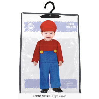 Malý strojvodca kostým detský