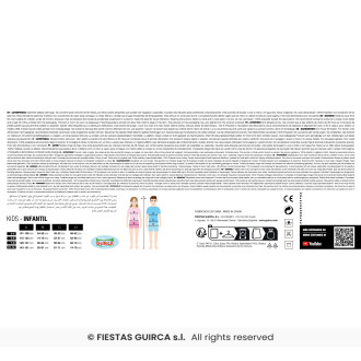 Dětský kostým motýl oranžový