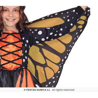 Dětský kostým motýl oranžový