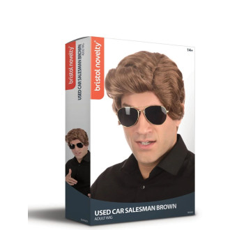 Prodejce aut pánská paruka