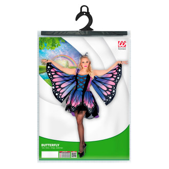 Widmann Motýl dámský kostým s křídly
