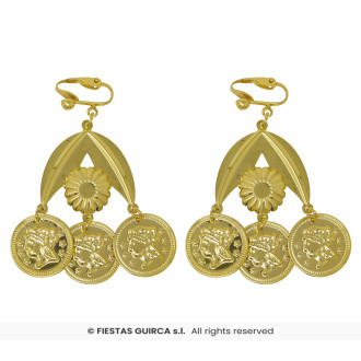 Kovové náušnice Ziganera