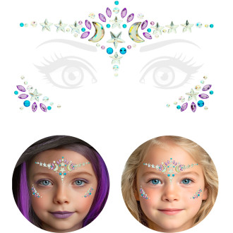 Widmann Krásná čarodějnice kamínky na obličej