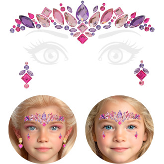 Widmann Princezna kamínky na obličej