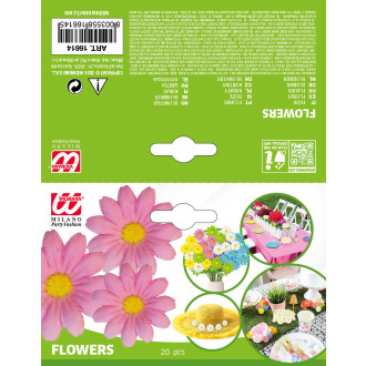 Widmann Sad 20 ks dekorativních růžových květů