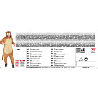 Widmann Plyšový overal lev