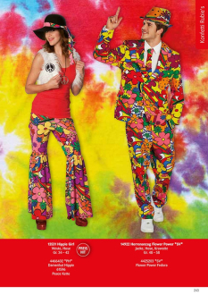 Kostým Hippie Girl